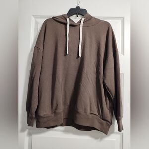Buffalo David Bitton Brown Hoodie Sweater